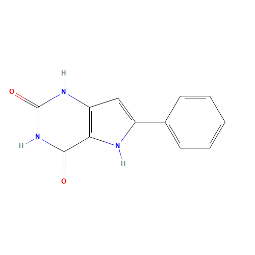 6-Phenyl-5H-pyrrolo[3,2-d]pyrimidine-2,4-diol (CAS: 34771-39-6) - Related Chemical Product