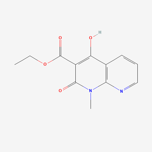 Ethyl 4-hydroxy-1-methyl-2-oxo-1,2-dihydro-1,8-naphthyridine-3-carboxylate (CAS: 77276-17-6) - Related Chemical Product