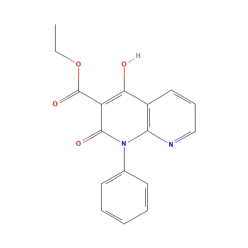 Ethyl 4-hydroxy-2-oxo-1-phenyl-1,2-dihydro-1,8-naphthyridine-3-carboxylate (CAS: 138305-20-1) - Related Chemical Product