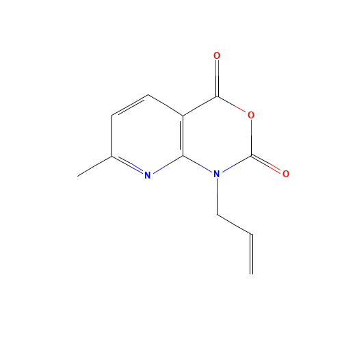 1-Allyl-7-methyl-1H-pyrido[2,3-d][1,3]oxazine-2,4-dione (CAS: 97484-82-7) - Related Chemical Product