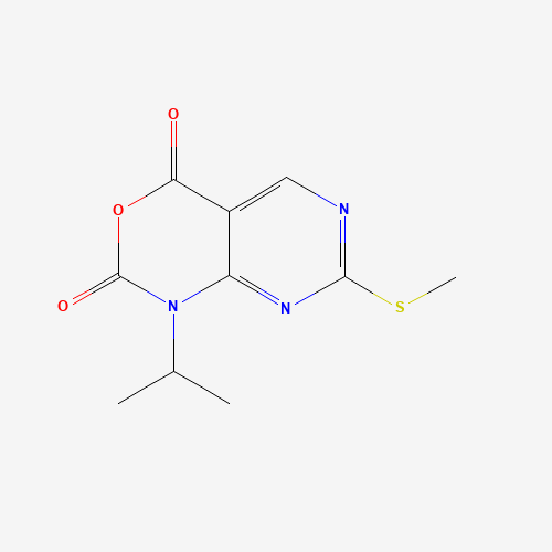 1-Isopropyl-7-(methylthio)-1H-pyrimido-[4,5-d][1,3]oxazine-2,4-dione (CAS: 76360-89-9) - Related Chemical Product
