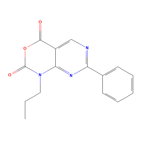 7-Phenyl-1-propyl-1H-pyrimido[4,5-d][1,3]oxazine-2,4-dione (CAS: 76360-59-3) - Related Chemical Product