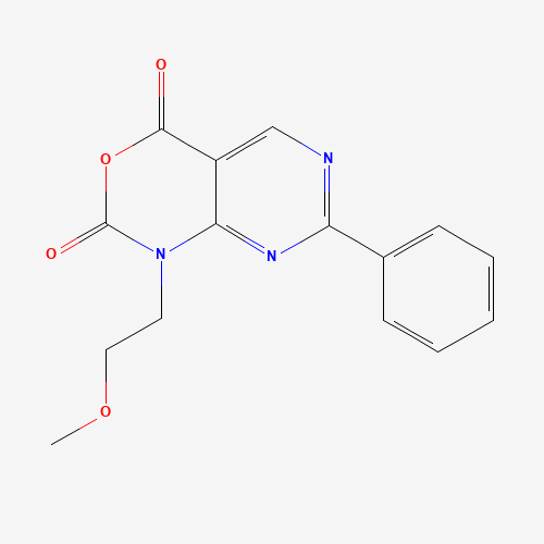 1-(2-Methoxyethyl)-7-phenyl-1H-pyrimido-[4,5-d][1,3]oxazine-2,4-dione (CAS: 76361-14-3) - Related Chemical Product