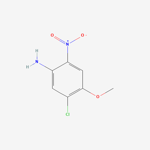5-Chloro-4-methoxy-2-nitroaniline (CAS: 160088-54-0) - Chemical Structure and Molecular Formula 