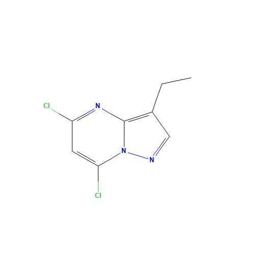 5,7-Dichloro-3-ethylpyrazolo[1,5-a]pyrimidine (CAS: 779353-64-9) - Related Chemical Product