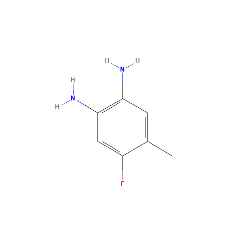 4-Fluoro-5-methylbenzene-1,2-diamine (CAS: 97389-11-2) - Related Chemical Product