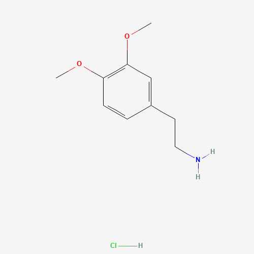 [2-(3,4-Dimethoxyphenyl)ethyl]amine hydrochloride (CAS: 635-85-8) - Related Chemical Product
