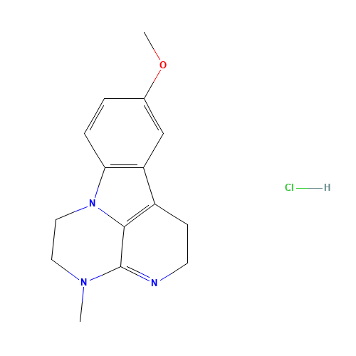 9-Methoxy-4-methyl-2,4,5,6-tetrahydro-1H-3,4,6a-triazafluoranthene hydrochloride (CAS: 53734-79-5) - Related Chemical Product