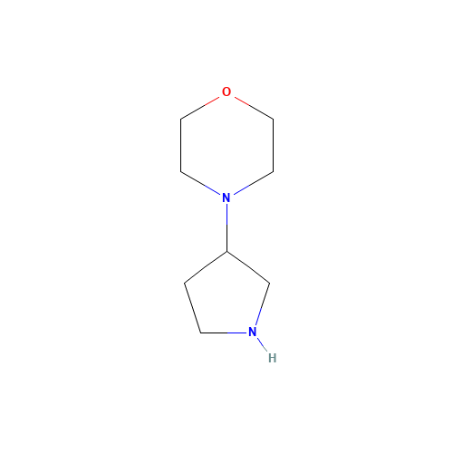 4-Pyrrolidin-3-yl morpholine (CAS: 53617-37-1) - Related Chemical Product