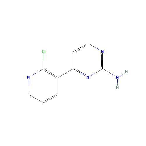 4-(2-Chloropyridin-3-yl)pyrimidin-2-amine (CAS: 870221-49-1) - Related Chemical Product