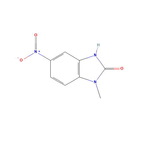 1-Methyl-5-nitro-2,3-dihydro-1H-1,3-benzodiazol-2-one (CAS: 66108-85-8) - Related Chemical Product