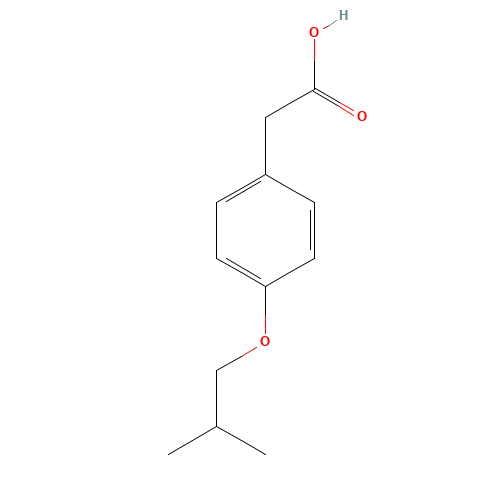 2-[4-(2-Methylpropoxy)phenyl]acetic acid (CAS: 13362-94-2) - Related Chemical Product