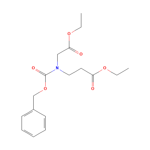 Ethyl 3-(((benzyloxy)carbonyl)-(2-ethoxy-2-oxoethyl)amino)propanoate (CAS: 51814-17-6) - Related Chemical Product