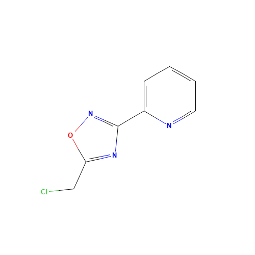 2-(5-Chloromethyl-[1,2,4]oxadiazol-3-yl)-pyridine (CAS: 90002-06-5) - Related Chemical Product