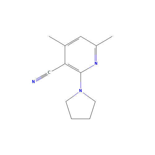 4,6-Dimethyl-2-pyrrolidin-1-ylnicotinonitrile (CAS: 693254-24-9) - Related Chemical Product
