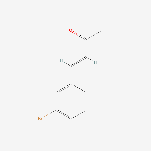 (E)-4-(3-Bromo-phenyl)-but-3-en-2-one (CAS: 65300-30-3) - Chemical Structure and Molecular Formula 