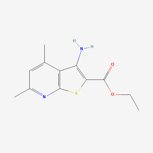 Ethyl 3-amino-4,6-dimethylthieno[2,3-b]pyridine-2-carboxylate (CAS: 52505-56-3) - Related Chemical Product