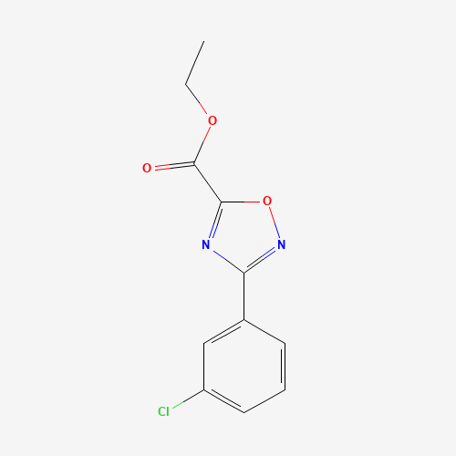 Ethyl 3-(3-chlorophenyl)-[1,2,4]oxadiazole-5-carboxylate (CAS: 478030-49-8) - Related Chemical Product