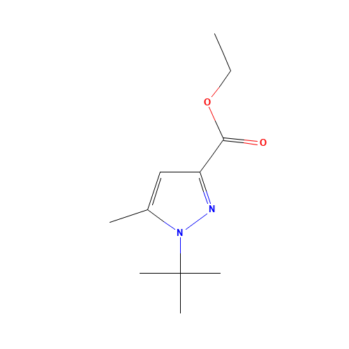 Ethyl 1-tert-butyl-5-methyl-1H-pyrazole-3-carboxylate (CAS: 519056-54-3) - Related Chemical Product