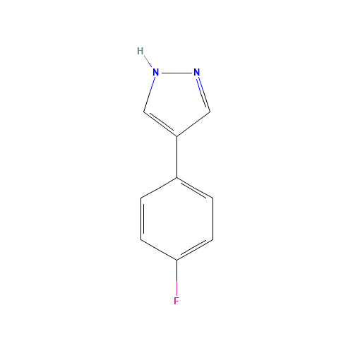 4-(4-Fluoro-phenyl)-1H-pyrazole (CAS: 204384-26-9) - Related Chemical Product