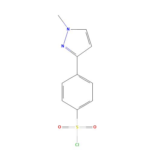 4-(1-Methyl-1H-pyrazol-3-yl)-benzenesulfonyl chloride (CAS: 916766-81-9) - Related Chemical Product