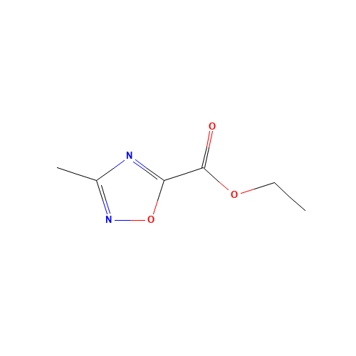 3-Methyl-[1,2,4]oxadiazole-5-carboxylic acid ethyl ester (CAS: 40019-21-4) - Related Chemical Product