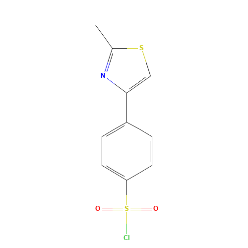 4-(2-Methyl-thiazol-4-yl)-benzenesulfonyl chloride (CAS: 852180-73-5) - Related Chemical Product