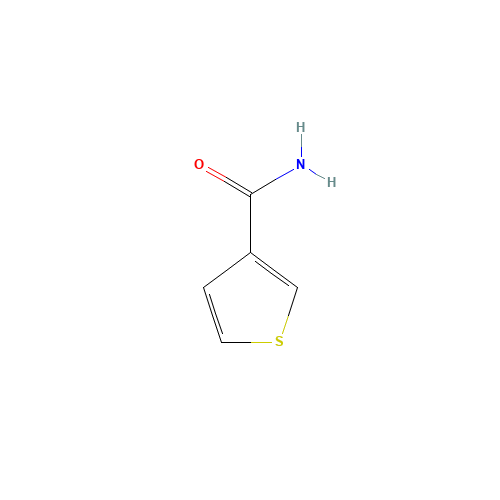 Thiophene-3-carboxylic acid amide (CAS: 51460-47-0) - Chemical Structure and Molecular Formula 