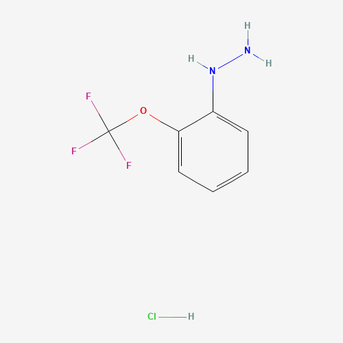 (2-Trifluoromethoxy-phenyl)-hydrazine hydrochloride (CAS: 133115-76-1) - Related Chemical Product