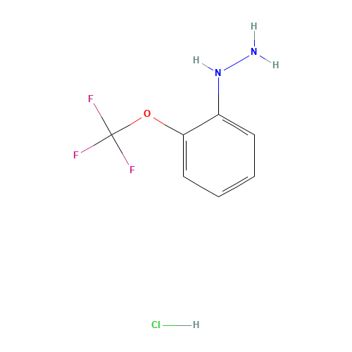 (2-Trifluoromethoxy-phenyl)-hydrazine hydrochloride (CAS: 133115-76-1) - Related Chemical Product