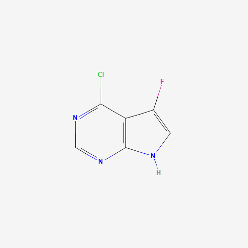4-Chloro-5-fluoro-7H-pyrrolo[2,3-d]pyrimidine (CAS: 582313-57-3) - Related Chemical Product