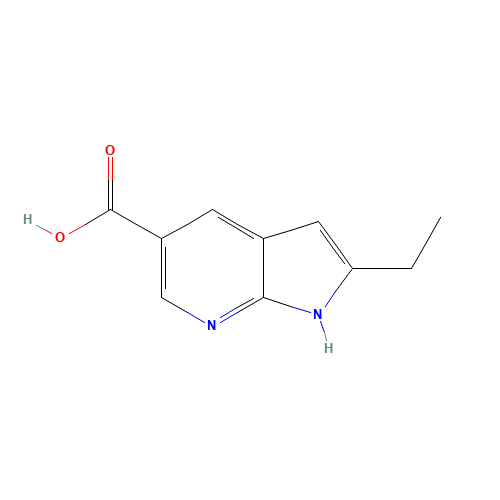 2-Ethyl-1H-pyrrolo[2,3-b]pyridine-5-carboxylic acid (CAS: 1241950-73-1) - Related Chemical Product