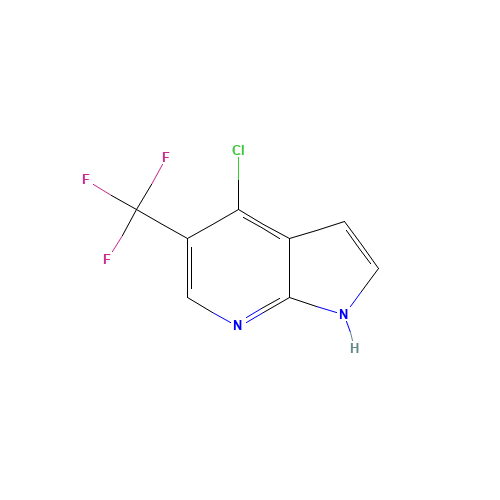4-Chloro-5-(trifluoromethyl)-1H-pyrrolo[2,3-b]pyridine (CAS: 1196507-58-0) - Related Chemical Product
