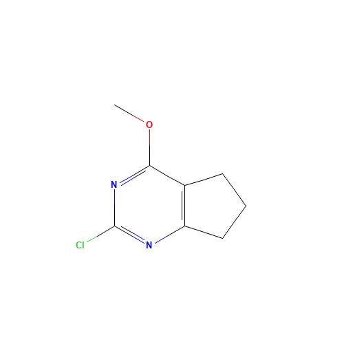 2-Chloro-4-methoxy-5H,6H,7H-cyclopenta[d]pyrimidine (CAS: 81532-47-0) - Related Chemical Product