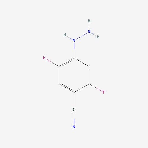 2,5-Difluoro-4-hydrazinylbenzonitrile (CAS: 129946-63-0) - Related Chemical Product