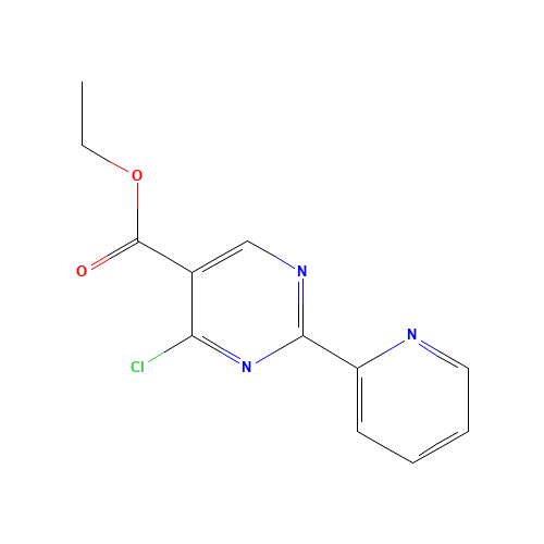 Ethyl 4-chloro-2-(pyridin-2-yl)pyrimidine-5-carboxylate (CAS: 1044770-41-3) - Related Chemical Product
