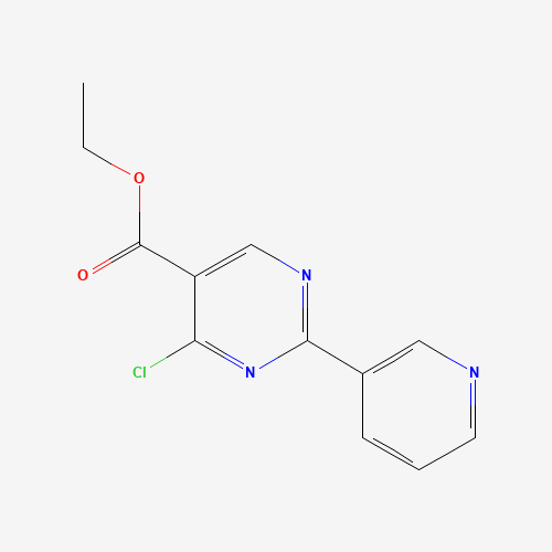 Ethyl 4-chloro-2-(pyridin-3-yl)pyrimidine-5-carboxylate (CAS: 34775-04-7) - Related Chemical Product