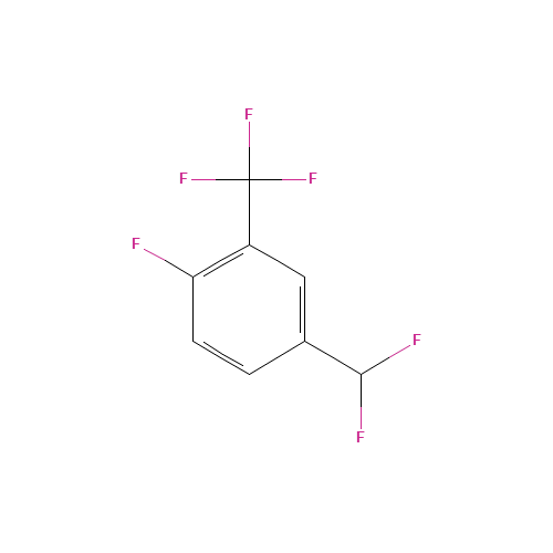 5-(Difluoromethyl)-2-fluorobenzotrifluoride (CAS: 1214364-78-9) - Related Chemical Product