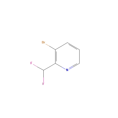 3-Bromo-2-(difluoromethyl)pyridine (CAS: 1211520-77-2) - Related Chemical Product