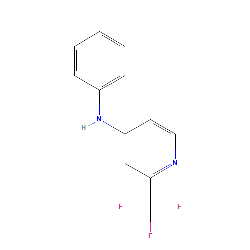 N-Phenyl-2-(trifluoromethyl)pyridin-4-amine (CAS: 234112-18-6) - Related Chemical Product