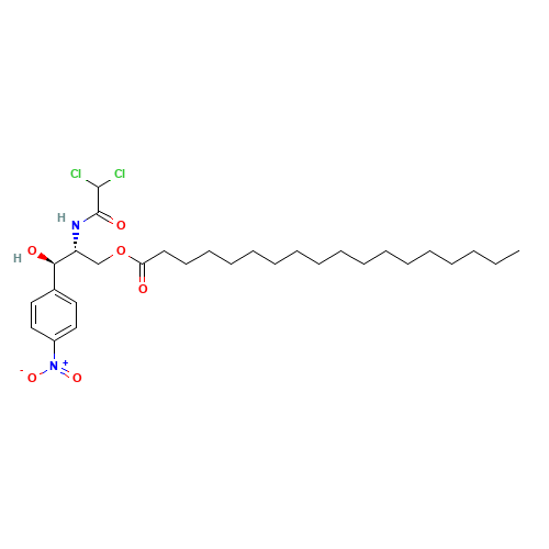 2-[(Dichloroacetyl)amino]-3-hydroxy-3-(4-nitrophenyl)propyl stearate (CAS: 16255-48-4) - Related Chemical Product