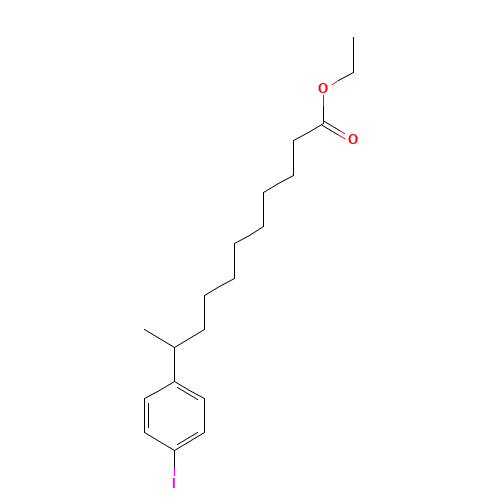 Ethyl 10-(4-iodophenyl)undecanoate (CAS: 99-79-6) - Related Chemical Product