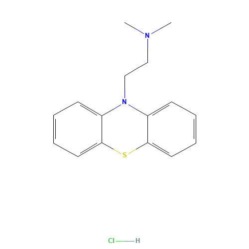 N,N-Dimethyl-2-(10H-phenothiazin-10-yl)ethanamine hydrochloride (CAS: 5934-20-3) - Related Chemical Product