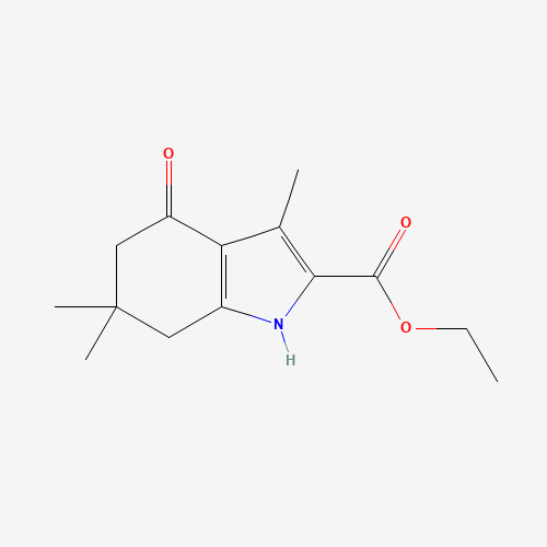 Ethyl 3,6,6-trimethyl-4-oxo-4,5,6,7-tetrahydro-1H-indole-2-carboxylate (CAS: 37711-24-3) - Related Chemical Product