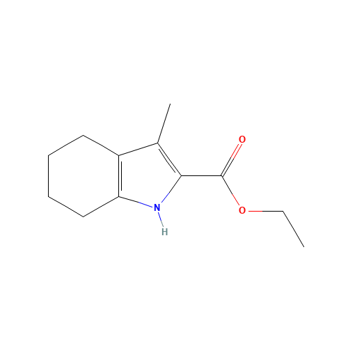 Ethyl 3-methyl-4,5,6,7-tetrahydro-1H-indole-2-carboxylate (CAS: 37945-37-2) - Related Chemical Product