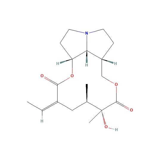 12-Hydroxy-1,2-dihydrosenecionan-11,16-dione (CAS: 480-78-4) - Related Chemical Product