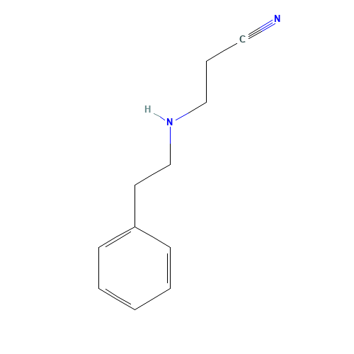 3-[(2-Phenylethyl)amino]propanenitrile (CAS: 1488-20-6) - Related Chemical Product