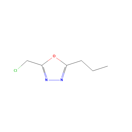 2-(Chloromethyl)-5-propyl-1,3,4-oxadiazole (CAS: 33575-93-8) - Related Chemical Product