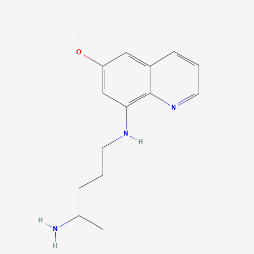 N1-(6-Methoxy-8-quinolinyl)-1,4-pentanediamine (CAS: 525-61-1) - Related Chemical Product