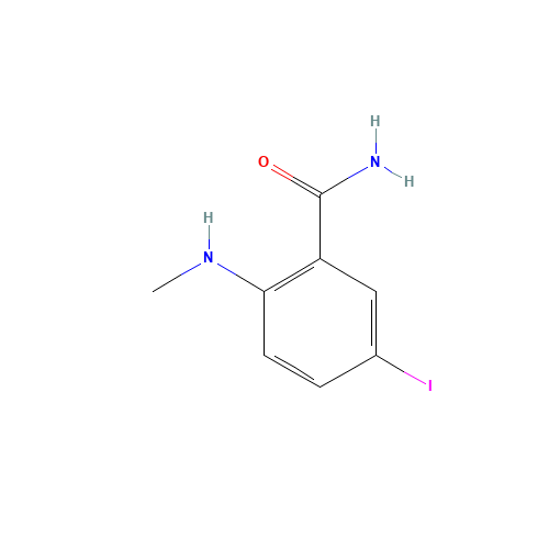 5-Iodo-2-(methylamino)benzamide (CAS: 660436-78-2) - Related Chemical Product